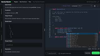 [23] HackerRank: Tree - Postorder Traversal | Step-by-Step Solution