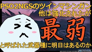 【辛口批判注意】ツインマシンガンがあまりにも不甲斐ないので、勝手に問題点と改善点を上げてしまいました…【NGSとことん解説】