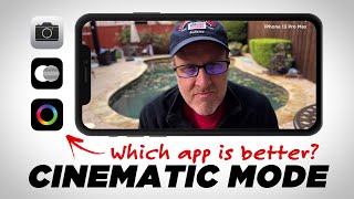 APP Shootout! Protake vs. Focos Live vs. Native Camera | iPhone 13 CINEMATIC MODES Compared