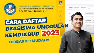 Cara Daftar Beasiswa Unggulan Kemdikbud 2023 | KULIAH GRATIS SAMPAI LULUS!!