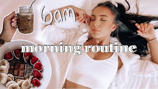 6am morning routine 2021 // productive & healthy ~aesthetic~