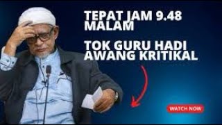 HADI AWANG KRITIKAL