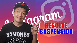 How to solve and get back Suspended Instagram Account