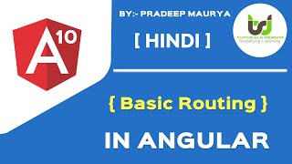 Basic Routing in Angular | Angular Router | Angular 10 Tutorials in Hindi | Part-24 | #withMe