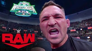 UFC star Michael Chandler calls out Conor McGregor at Raw!: Raw highlights, Feb. 19, 2024