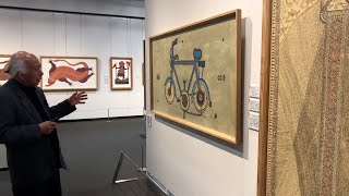 館長長谷川時夫によるギャラリートーク⑤『ミティラー美術館コレクション展 インドコスモロジーアート 自然と共生の世界』＠たばこと塩の博物館Gallery Talk by Tokio Hasegawa