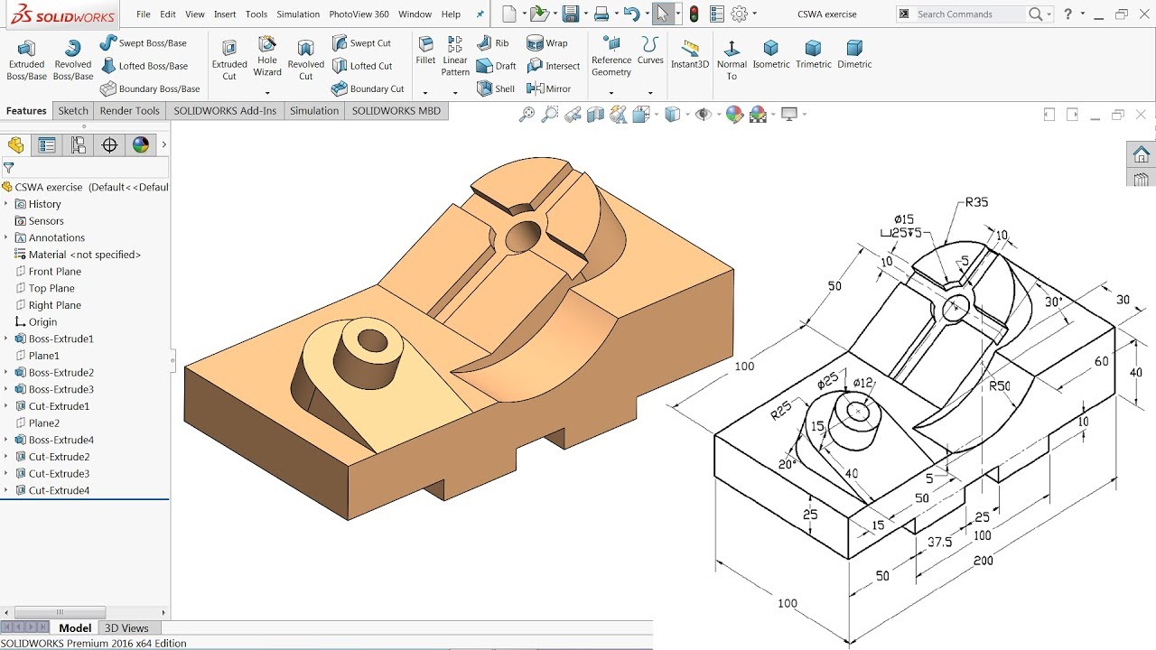 Cswa Practice Exam Prepare For The Certified Solidworks Associate Exam
