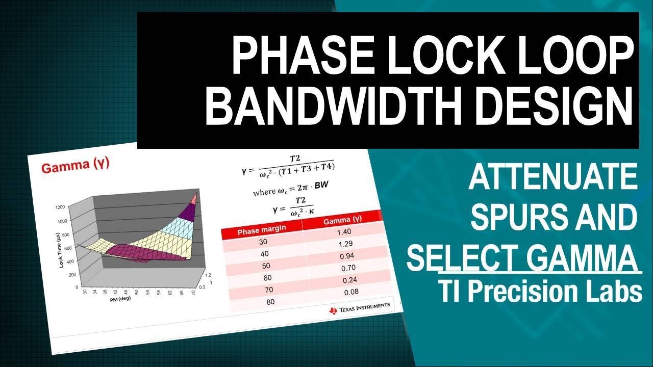 Phase Lock Loop (PLL) Bandwidth Design - Part 2 - YouTube