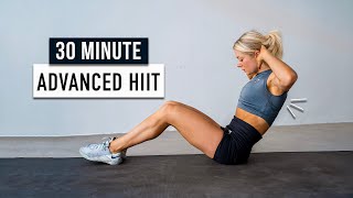 30 MIN TOTAL BODY BLAST HIIT - No Equipment, No Repeat, Full Body Home Workout