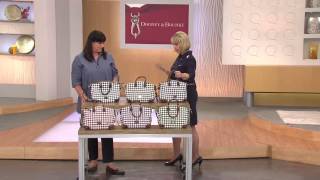 Dooney & Bourke Houndstooth Satchel with Mary Beth Roe