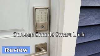 Schlage Encode Smart Lock - How to Use & Install
