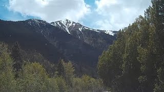 Driving Up Independence Pass And Down Into Aspen On CO Highway 82