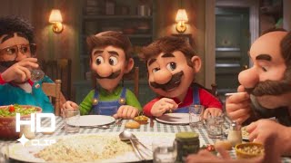 The Super Mario Bros. Movie (2023) - Mario and Luigi's Family Dinner scene | HD Movie Clip