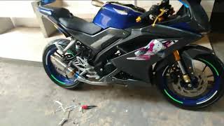 เสียงท่อ New R15ใส่ปลายท่อ Akrapovic 14 นิ้ว (EP.1)