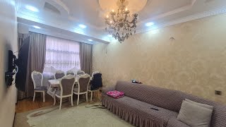 Merkezde Tam Əşyali Şexsi Temirli 3 Otaqli Kupçali Bina evi 0558307036