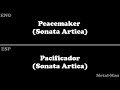 Peacemaker Sonata Artica letra en español e ingles Lyrics