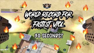 NEW WORLD RECORD | WORLD’S FASTEST VTOL EVER | CALL OF DUTY MOBILE