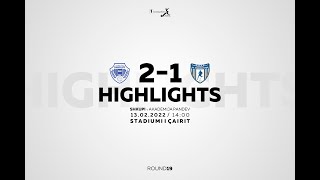 HIGHLIGHTS | SHKUPI 2-1 Akademija Pandev (13.02.2022)