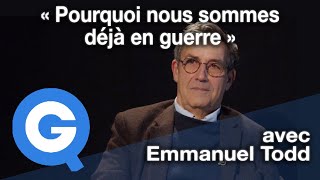 « Pourquoi nous sommes déjà en guerre » – Quartier Libre avec Emmanuel Todd [BEST OF]