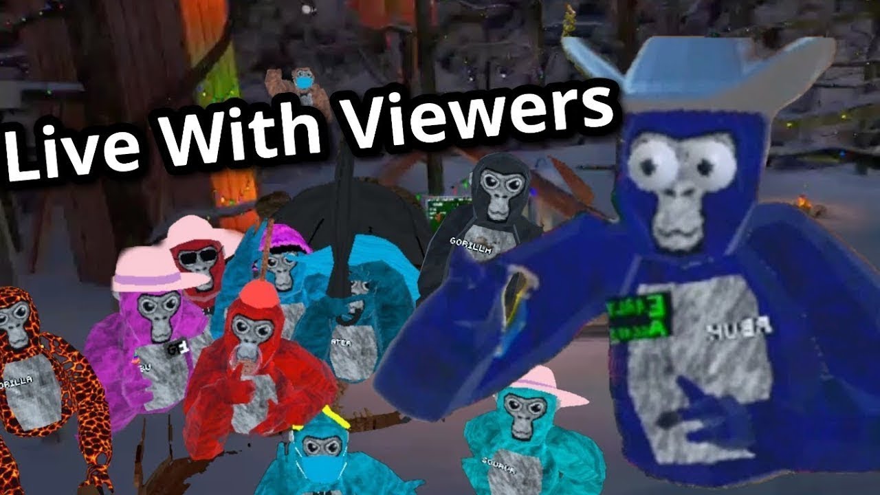 рџ ґlive Gorilla Tag Livestream Youtube