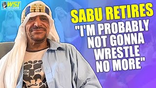 Sabu Announces Retirement From In-Ring Competition