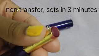 Maliao colorstay waterproof non transfer lipstick