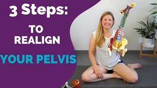 3 steps to realign your pelvis