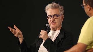 Wim Wenders on the importance of foundation at the Wim Wenders - King of the Road - The India Tour