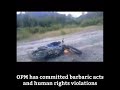 Atrocities and human rights violasions by OPM in Papua