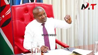 How Prof Kithure Kindiki is running the Country in absense of Ruto!