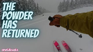 The POWDER has returned to Whistler