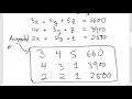 mat140 lesson 9 solving system of linear equations