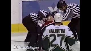 Philippe Boucher vs Todd Bertuzzi Oct 26, 2002