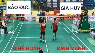 Đình Hoàng/Đình Mạnh (LÂM ĐỒNG) vs Bảo Đức/Gia Huy (TP.HCM) | Badminton Highlights