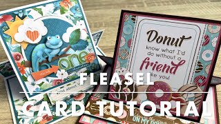 Fleasel Card Tutorial with @NitwitCollections