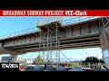 7/14/2024 Broadway Subway Project: VCC-Clark Station [Elevated Guideway]