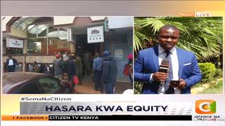 Majambazi waiba shilingi 800, 000 kutoka benki ya Equity, Karatina