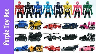 미니특공대 장난감 총모음 미니특공대X 슈퍼공룡파워 Mini Force Transformer Toys Collection