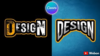 Esports and Gaming Logo Design Tutorial in Canva  Create Your Own Unique Gaming Logo
