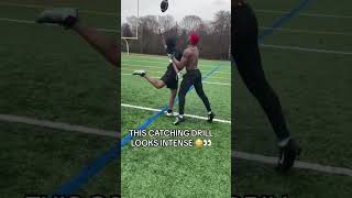 THE TOUGHEST CATCHING DRILL YOU’LL SEE 🏈👀