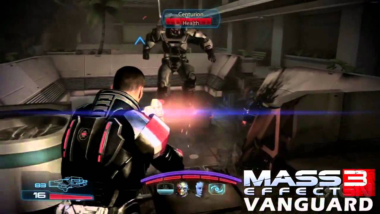 Mass Effect 3 - Vanguard Class In Action - YouTube