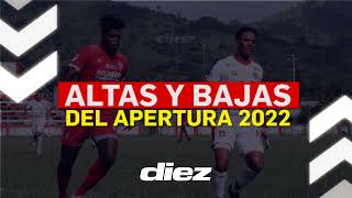Altas y bajas confirmadas de los 10 clubes de Liga Nacional para el Apertura 2022