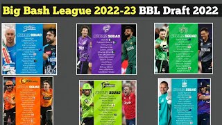 bbl draft 2022 | bbl 2022-23 all team squad