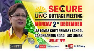 UNC Cottage Meeting • Monday 2nd December 2024