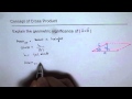 Magnitude Cross Product Area of Parallelogram