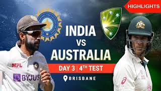 #IndVAus #WowCricket INDIA show tremendous RESILIENCE 4th Test Day 3 Highlights