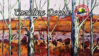 Watercolour painting techniques and tutorial with Caroline Deeble I Colour In Your Life