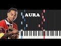 Ozuna - Aura ft Arthur Hanlon (Piano Tutorial)