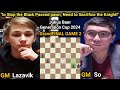 Denis Lazavik VS Wesley So | Julius Baer Generation Cup 2024 | Division 2 Grand Final Game