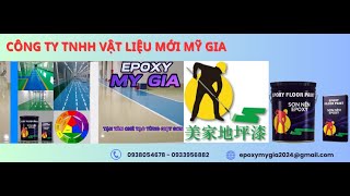 GIỚI THIỆU SƠN NỀN EPOXY MỸ GIA#shorts